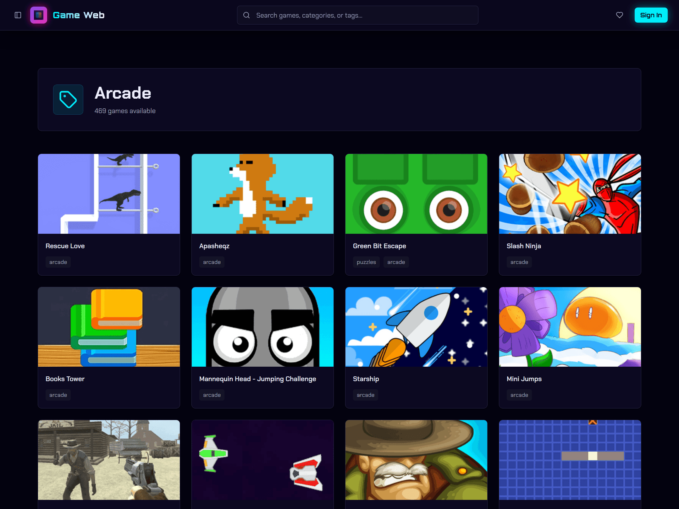 Dynamic Category Navigation