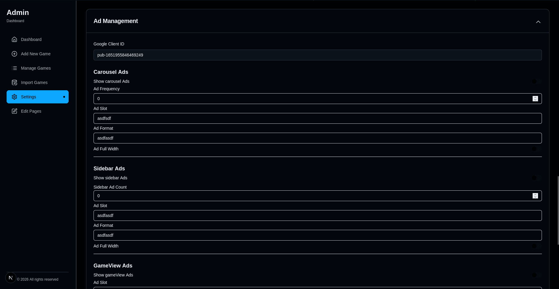 Ad Placement Strategy