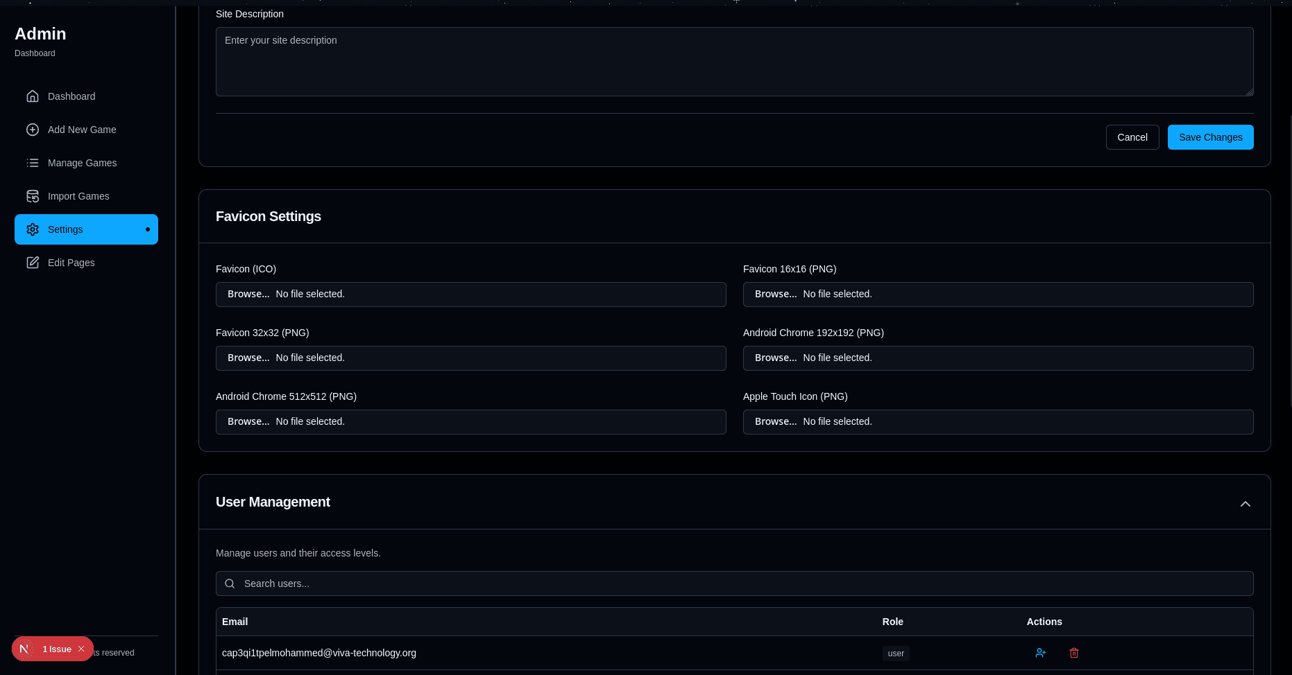 Dynamic Favicon Management